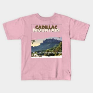 Cadillac Mountain Kids T-Shirt